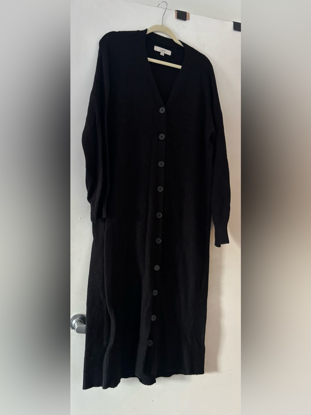 Loft full length black sweater